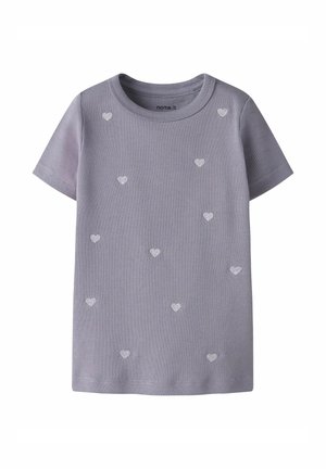 NMFNAKAL SS NOOS - T-Shirt print - lavender gray