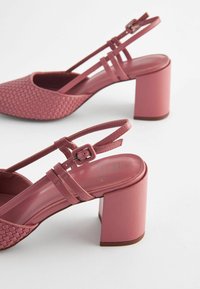 Next FOREVER COMFORT SQUARE TOE WEAVE - Klasszikus sarkú cipők - rose pink