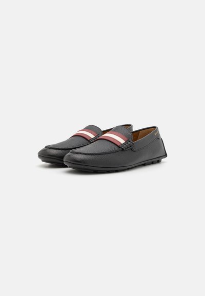 Bally KERBS KARLOS - Mocasines - black/red/bone