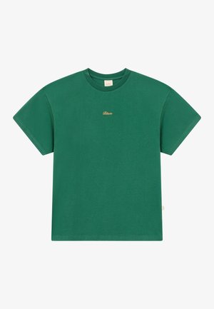BLKVIS SCRIPT TEE UNISEX - Basic T-shirt - hunter green