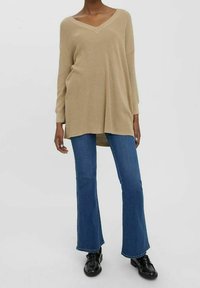 Vero Moda Strickpullover - beige