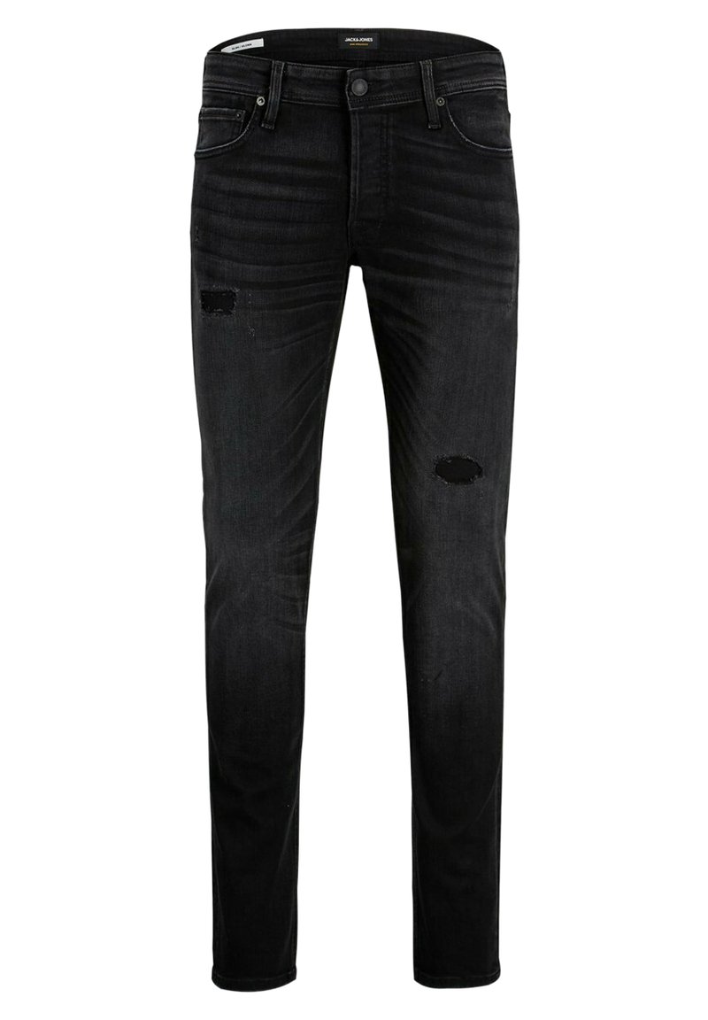 jack & jones Slim fit jeans zwart denim/blackdenim