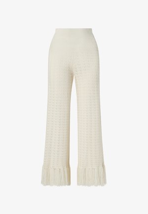 Malina, ALYCIA FRINGE PANTS - Kalhoty - white