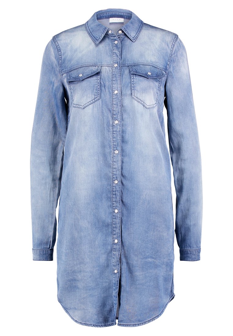 vila vibista denim dress