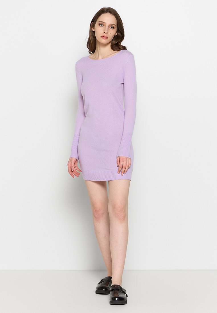 Authentic Cashmere Gebreide jurk lila
