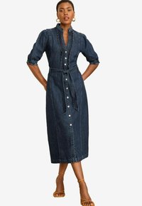 Love & Roses MIDI PETITE  - Farmerruha - dark wash blue