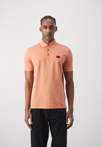 HUGO DERESO - Poloskjorter - medium orange