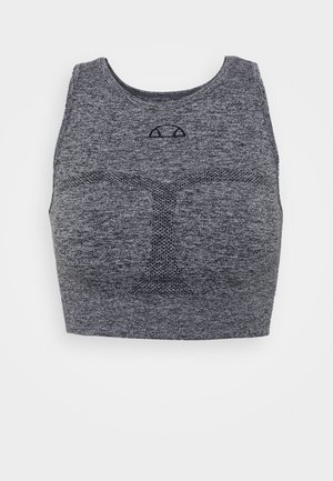 T-shirt de sport - mottled grey