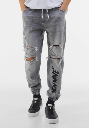 Jeans Tapered Fit - grey
