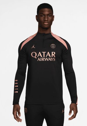 PARIS ST GERMAIN NIKE DF STRIKE DRILL TOP THIRD - Squadra - black/rust pink/rust pink