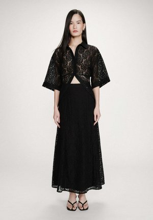 LONGUE  VISENYA - Jupe longue - noir