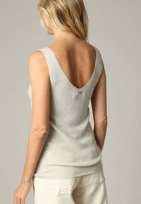 DEELUXE TANK SHINE - Top - Ivory