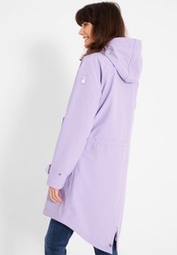 Derbe ISLAND FRIESE - Parka - purple rose off white