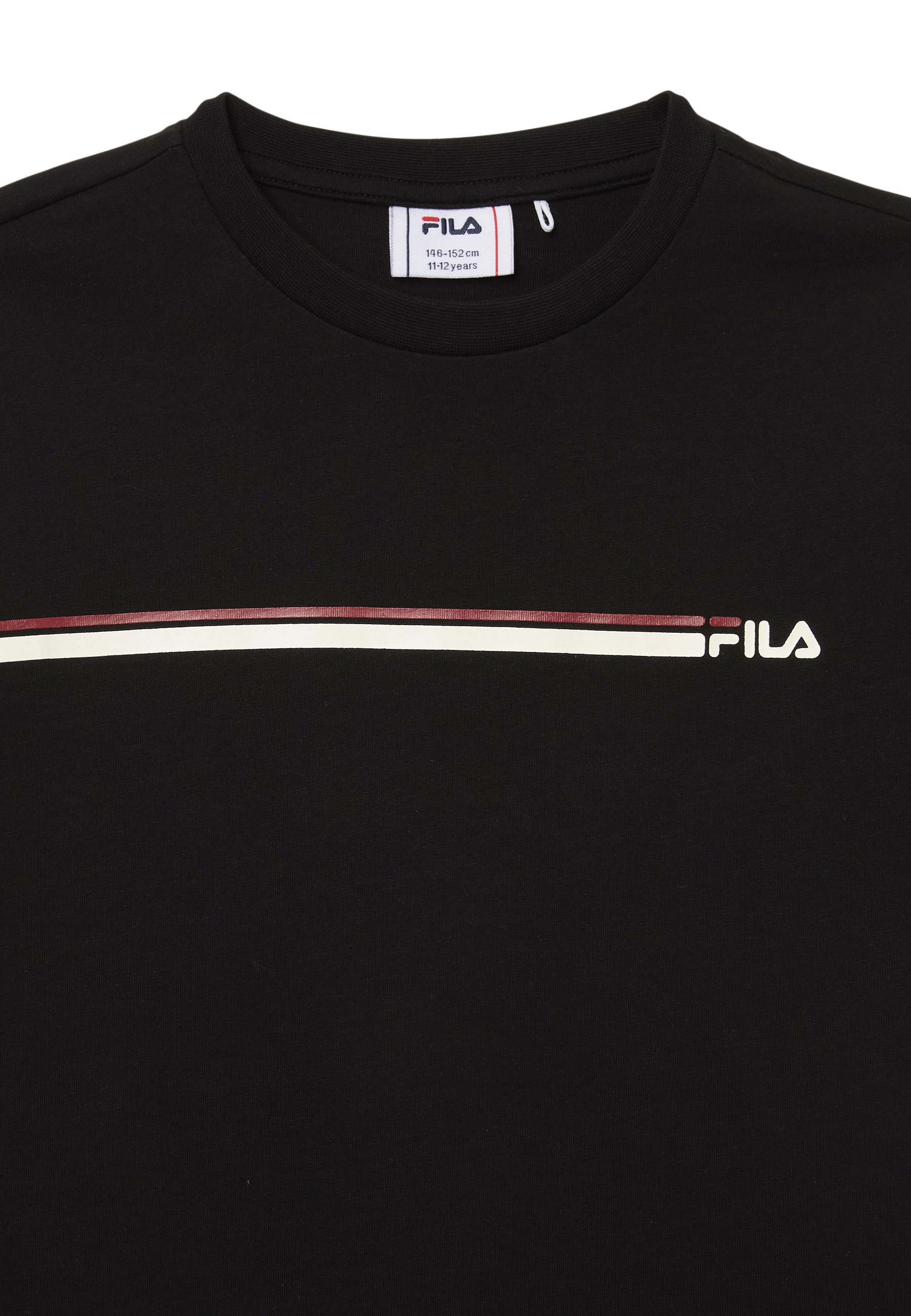 FILA 루손 레귤러 그래픽 티셔츠