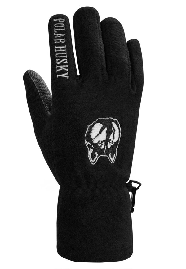 FLEECE WINTERFLEECE WINTERHANDSCHUHE GEFÜTTERTE HANDSCHUHE   - Fingerhandschuh - schwarz