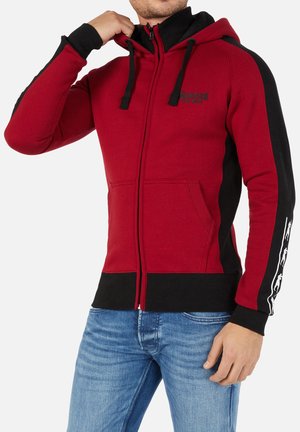 UOMO - Zip-up sweatshirt - burgundy