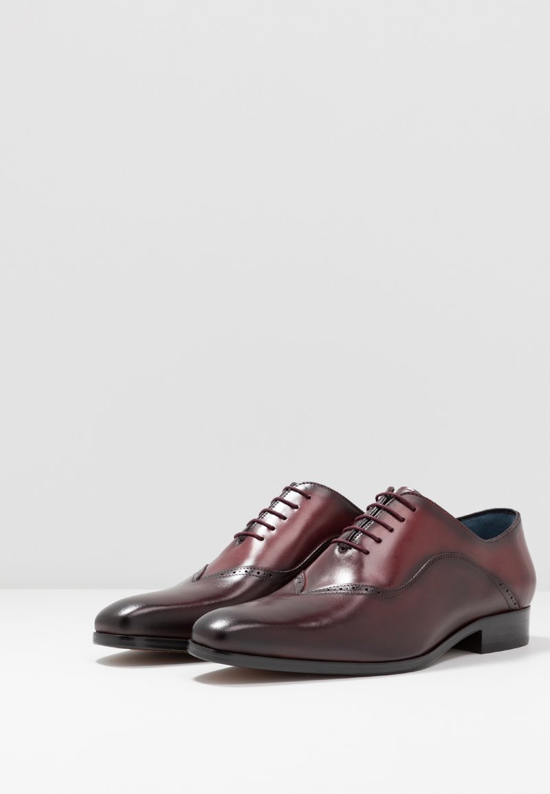 Herren Sneaker | Brett & Sons Business-Schnürer natur cherry/rouge/rot - BL17705 Herren Sneaker | Brett & Sons Business-Schnürer natur cherry/rouge/rot - BL17705
