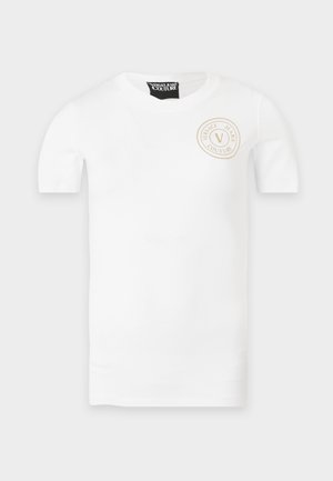 Versace Jeans Couture, Lihtne T-särk - white