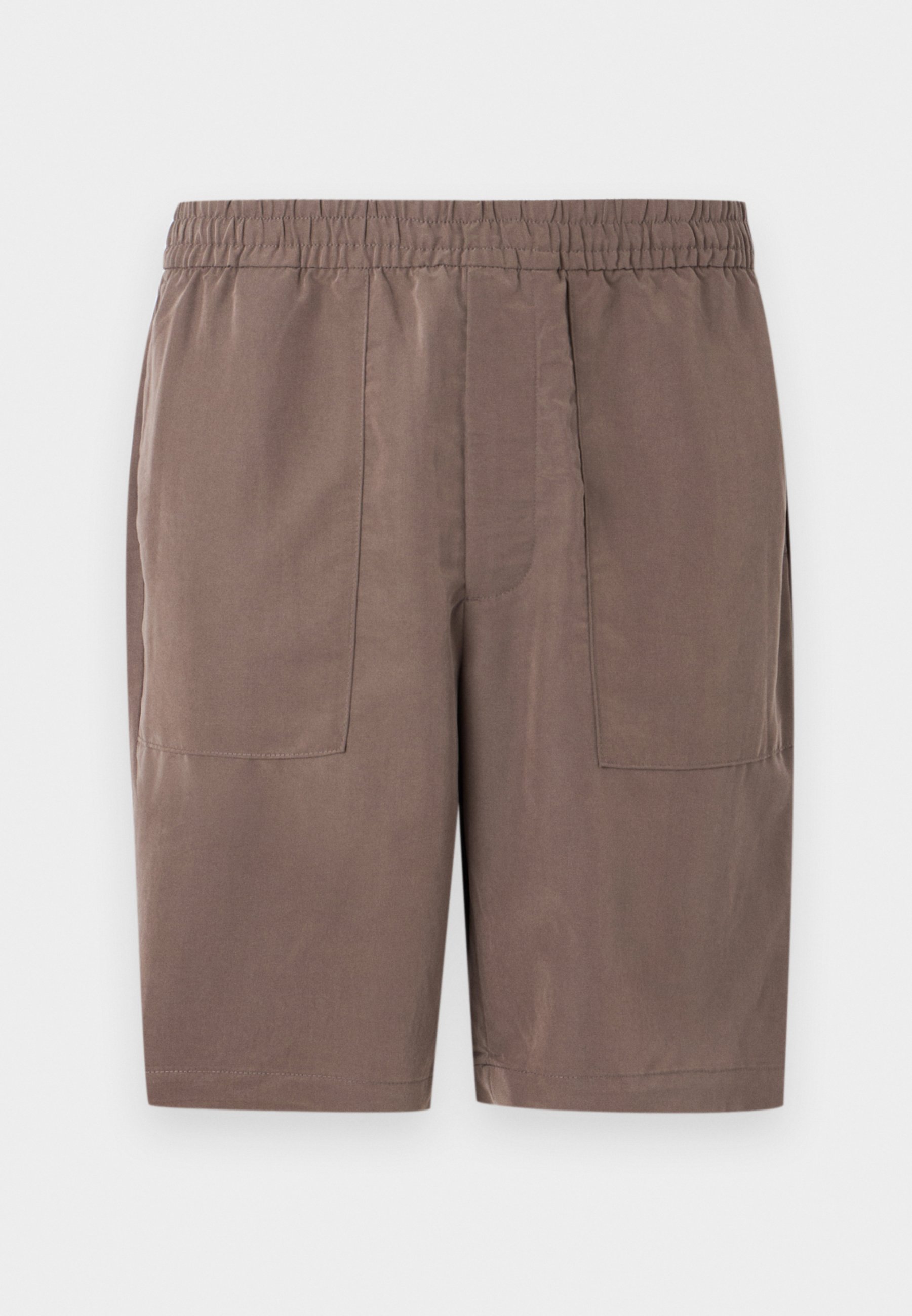 Calvin Klein PULL ON TAILORED BOTTOMS - Šortky - warm oak