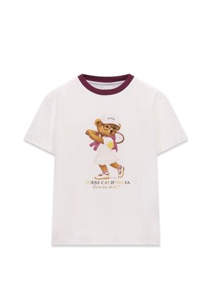 Guess, BEDRUCKTES T-SHIRT - T-shirt print - weiß