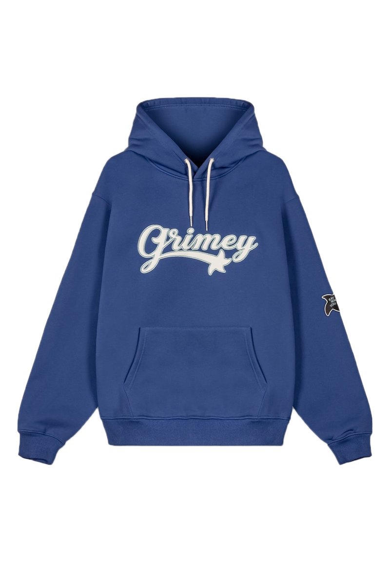 Grimey MADRID HEAVYWEIGHT - Jersey con capucha - azul navy/azul marino ...