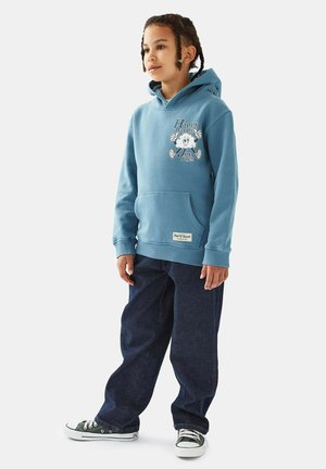 Band of Rascals, BAND OF RASCALS HOODED JOY JOY - Hættetrøje - aegean-blue