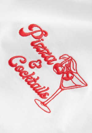 Next REGULAR FIT GRAPHIC - Trikoomekko - white