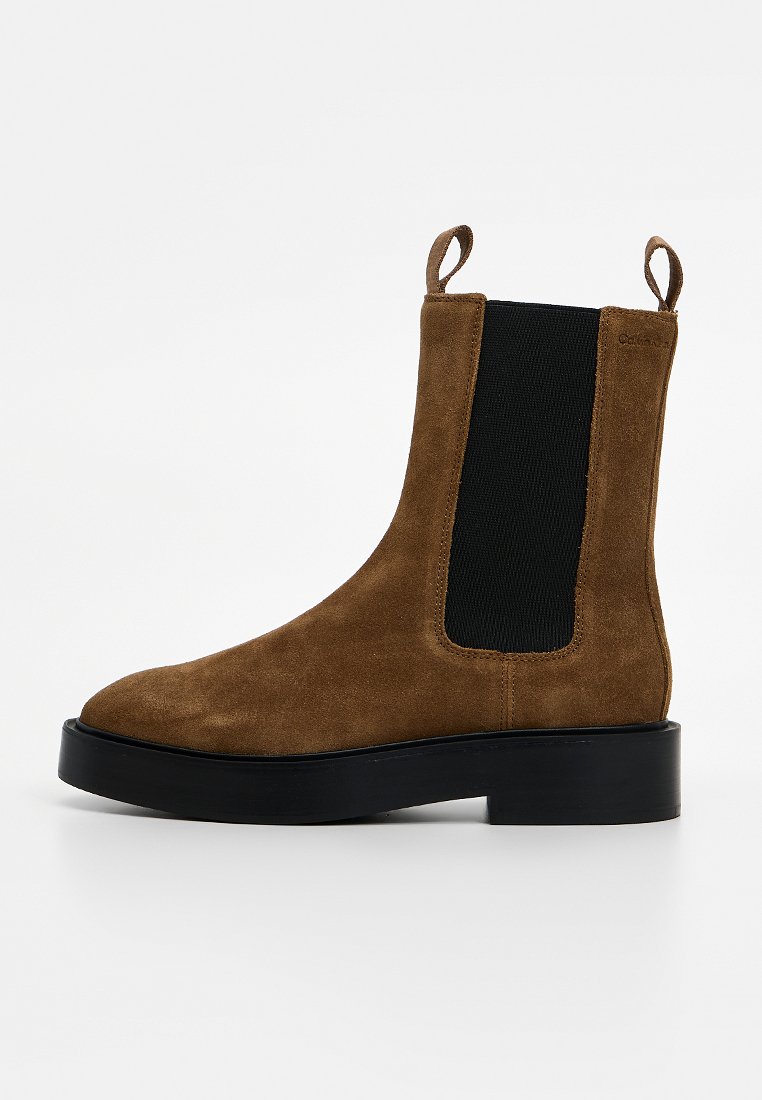 Calvin Klein Jeans - Botines con plataforma (marrón topo)