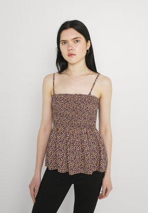 JDYSTARR LIFE STRAP SMOCK - Top - black/rose