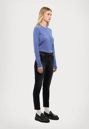 DAILA JEWEL BUTTON - Jeans Skinny Fit - black