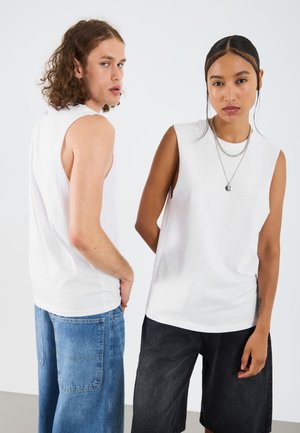 2PK UNISEX - Top -  white/black