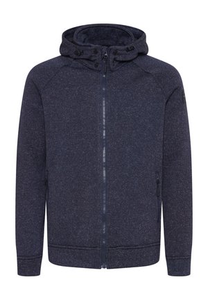 Sweater met rits - dark blue
