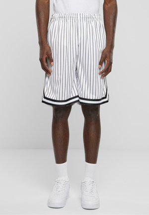 Urban Classics STRIPED - Short - white black