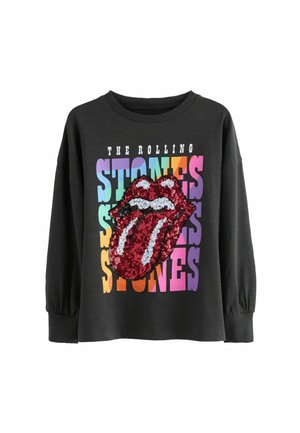 Pikkade varrukatega topp - charcoal grey