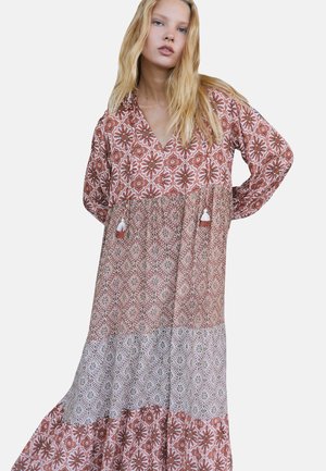 SL.GYM.VESTIDO L PATCHWORK - Robe longue - multicolored