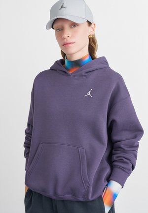 Sudadera - dark raisin/white