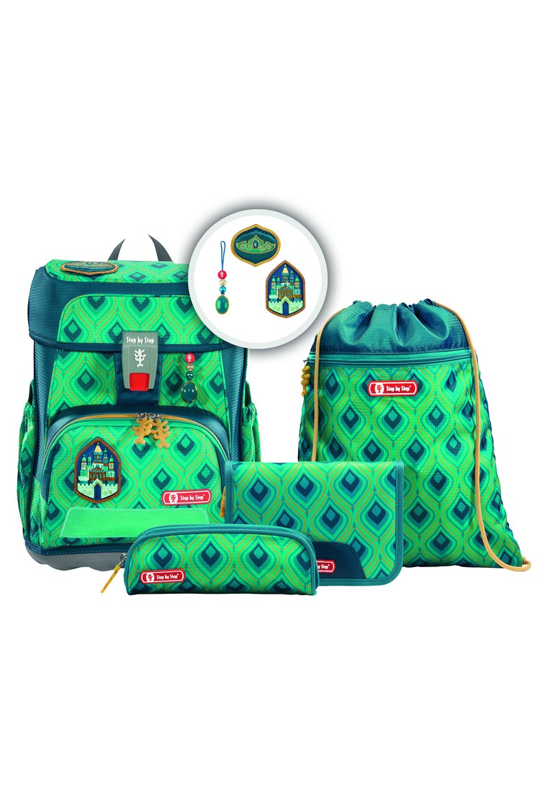 Step by Step CLOUD-SET 5TLG - Cartable d'école - magic castle