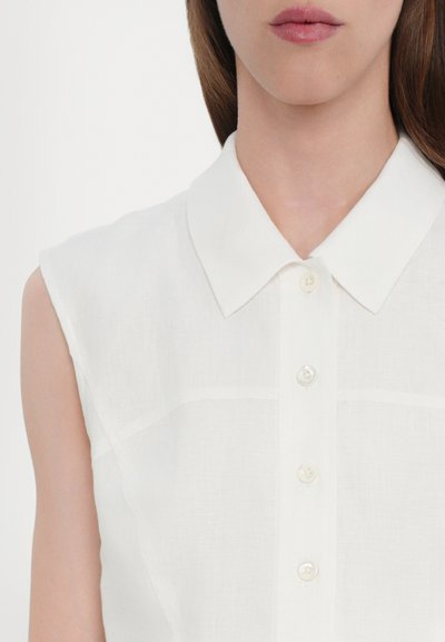 FRAME THE DAY DRESS - Vestido camiseiro - white