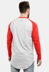 Blackskies BASEBALL  - Hosszú ujjú felső - ash grey red