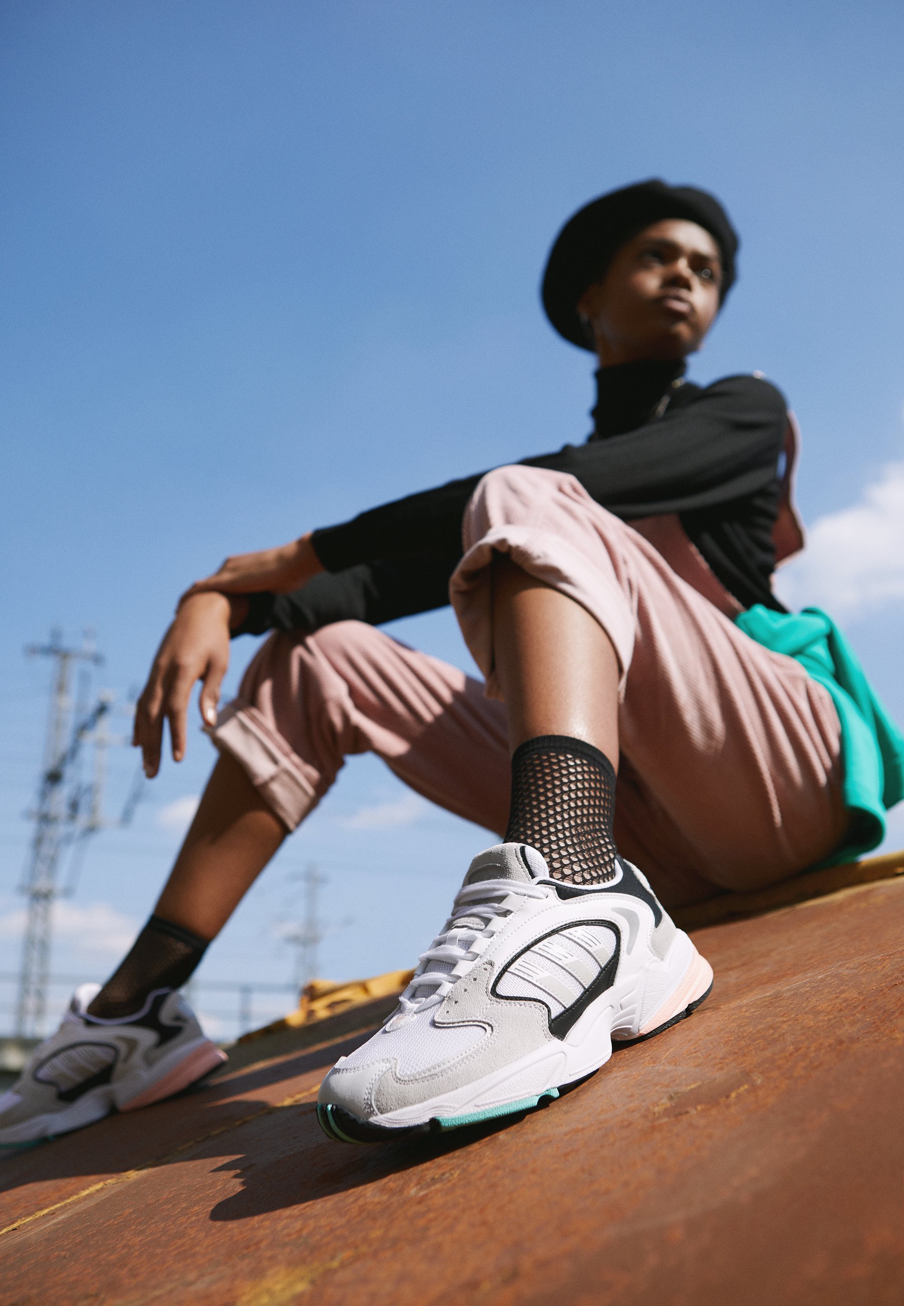 adidas Originals FALCON 2000 Joggesko grey oneglover adidas Originals FALCON 2000 Joggesko grey oneglover