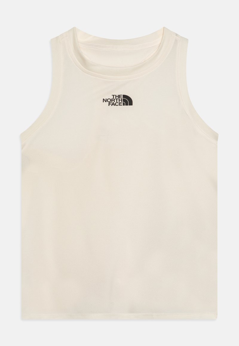 The North Face NEVER STOP TANK UNISEX - Top - white dune/off-white ...