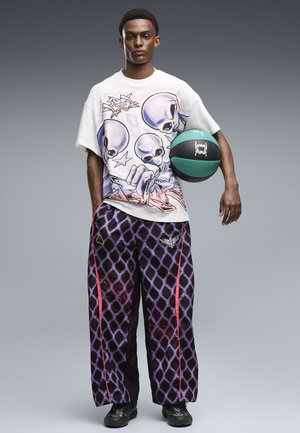 Puma, MELO ASTERIKS TEE III - T-shirt con stampa - white