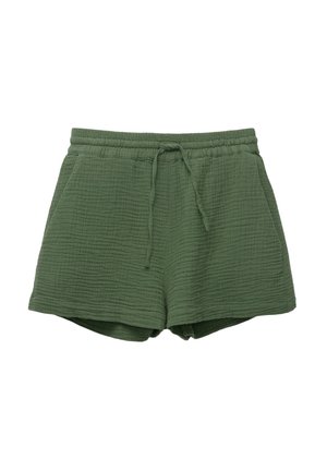 PULL&BEAR TEXTURED  - Šortky - green