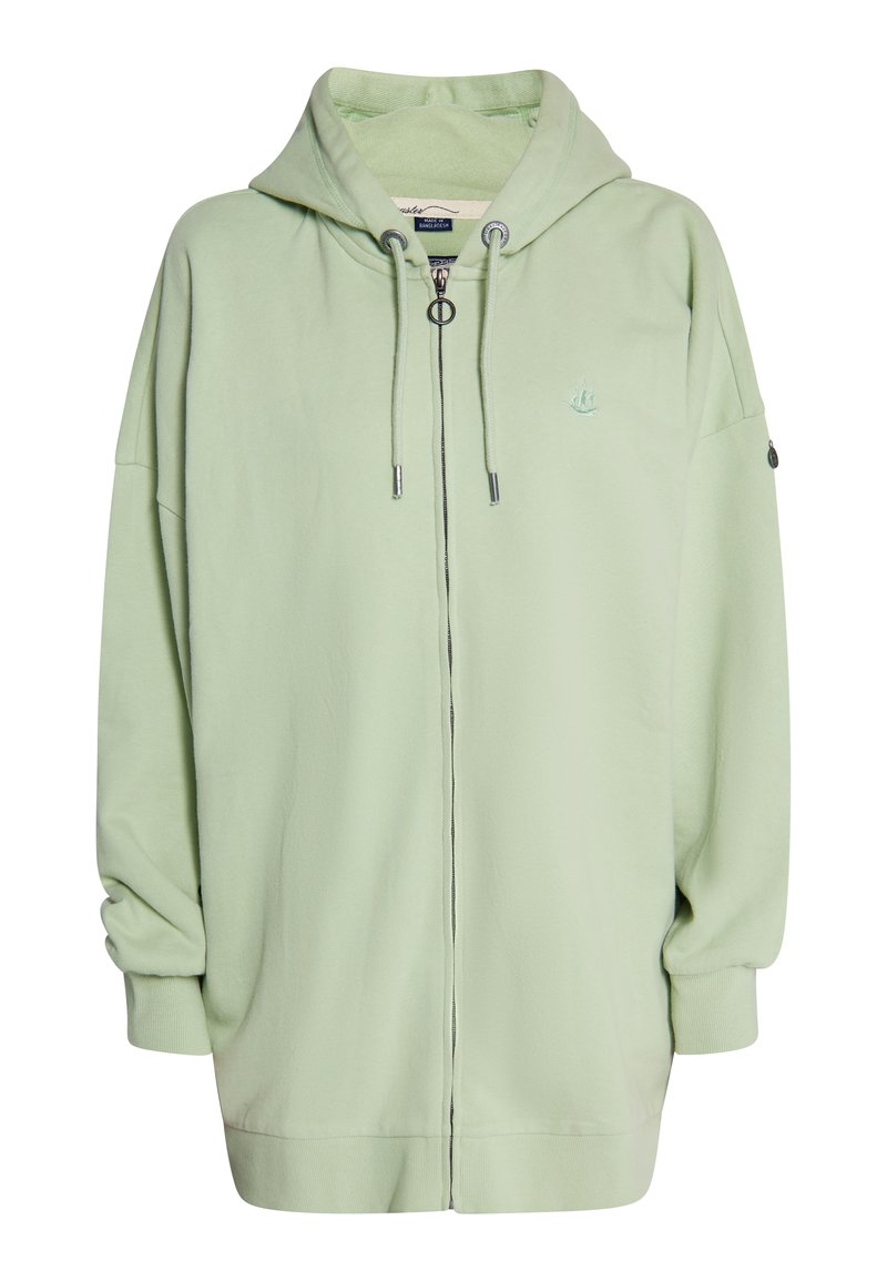 dreimaster Sweater met rits paars