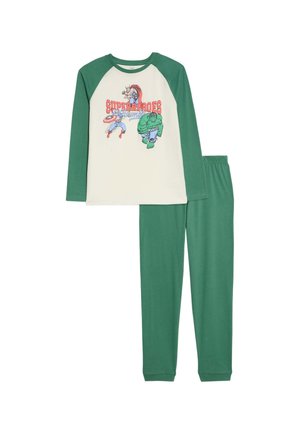 SET - Nattøj sæt - green mix