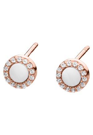 Ohrringe - silber rose