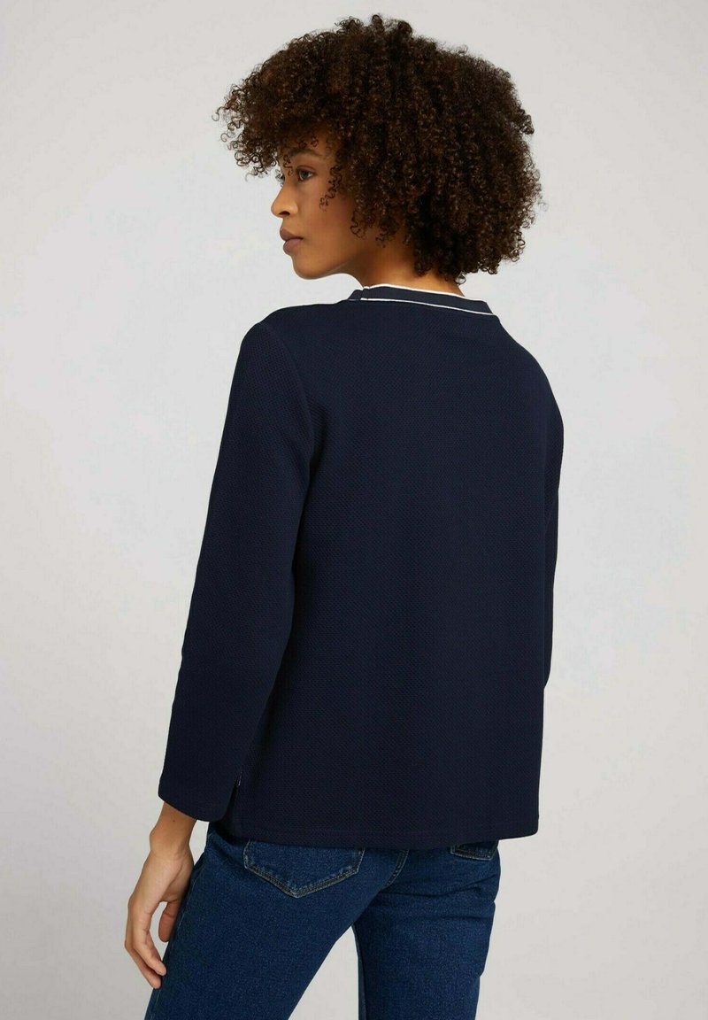 Damen Sweatshirts | TOM TAILOR BASIC Sweatshirt sky captain blue/dunkelblau - TW18660 Damen Sweatshirts | TOM TAILOR BASIC Sweatshirt sky captain blue/dunkelblau - TW18660