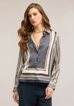 FANTASIA FOULARD - Hemdbluse - blu