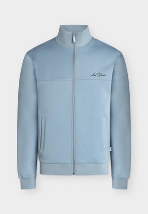 Les Deux, SIGNATURE TRACK JACKET - Sweat zippé - faded denim blue
