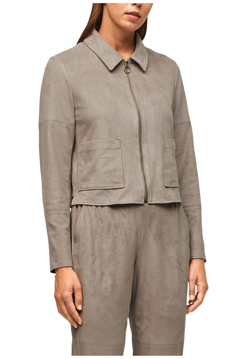 Damen Leichte Jacken | s.Oliver BLACK LABEL Leichte Jacke light grey/hellgrau - BH95219 Damen Leichte Jacken | s.Oliver BLACK LABEL Leichte Jacke light grey/hellgrau - BH95219
